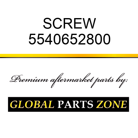 SCREW 5540652800