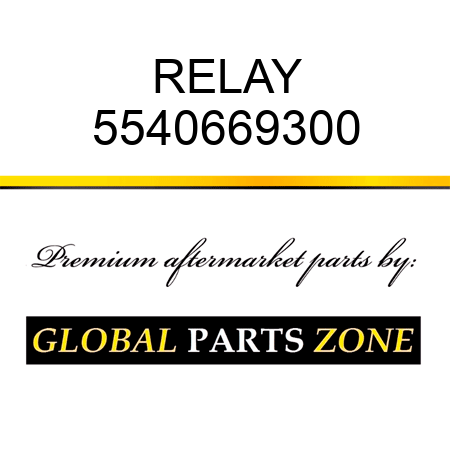 RELAY 5540669300