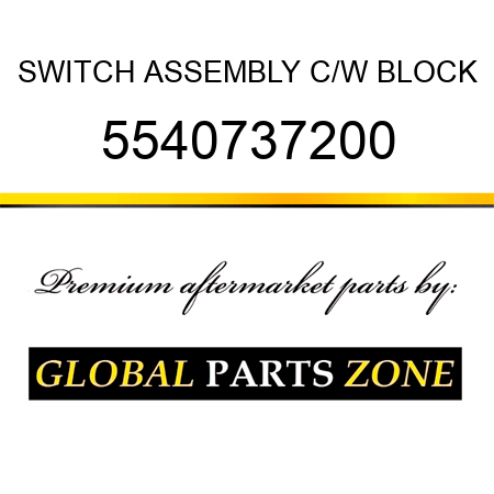 SWITCH ASSEMBLY C/W BLOCK 5540737200