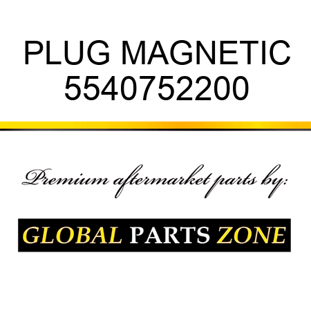 PLUG, MAGNETIC 5540752200