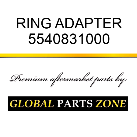 RING, ADAPTER 5540831000