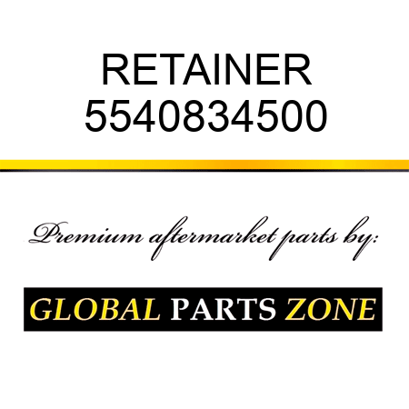RETAINER 5540834500