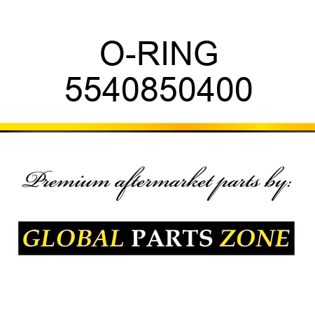 O-RING 5540850400