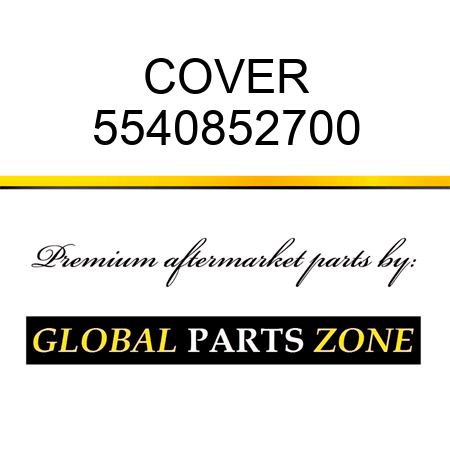 COVER 5540852700
