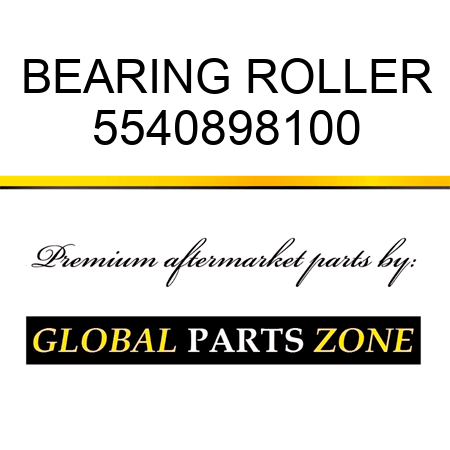 BEARING, ROLLER 5540898100
