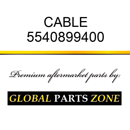 CABLE 5540899400