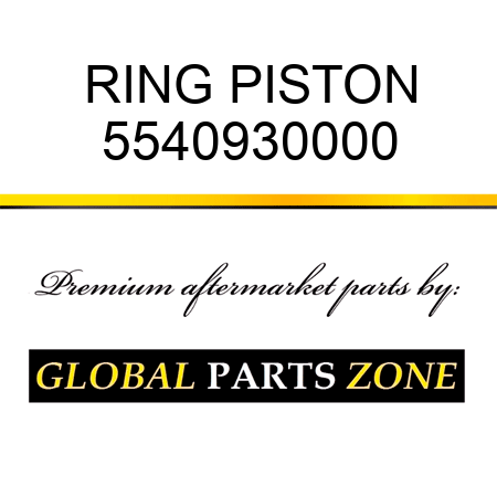 RING, PISTON 5540930000