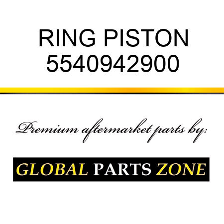 RING, PISTON 5540942900