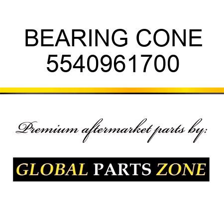 BEARING, CONE 5540961700