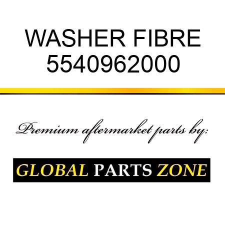 WASHER, FIBRE 5540962000
