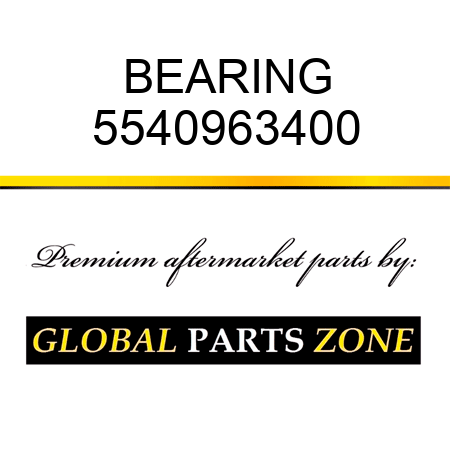 BEARING 5540963400