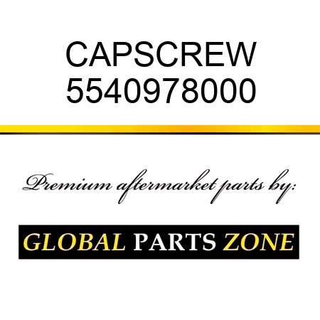 CAPSCREW 5540978000
