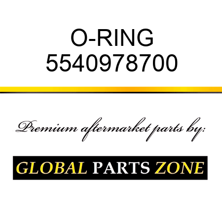 O-RING 5540978700