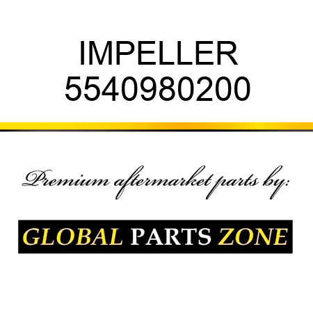 IMPELLER 5540980200