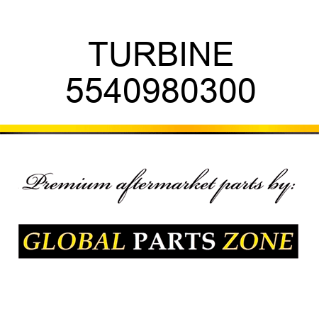 TURBINE 5540980300