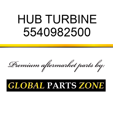 HUB, TURBINE 5540982500