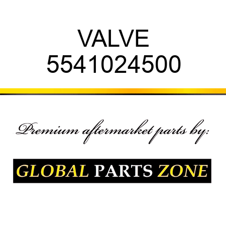 VALVE 5541024500