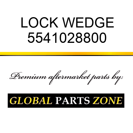 LOCK, WEDGE 5541028800