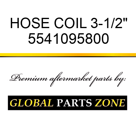 HOSE, COIL 3-1/2