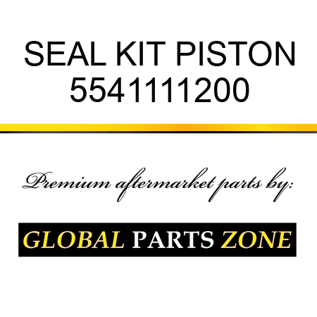 SEAL KIT, PISTON 5541111200