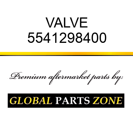 VALVE 5541298400