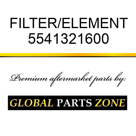 FILTER/ELEMENT 5541321600