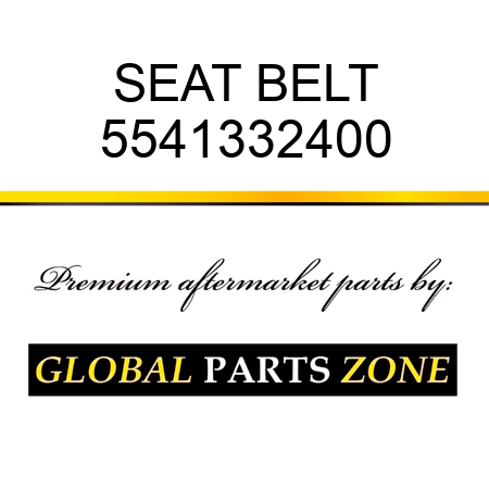 SEAT BELT 5541332400