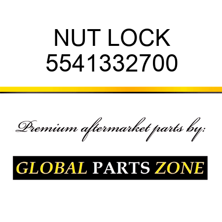 NUT, LOCK 5541332700