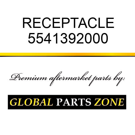 RECEPTACLE 5541392000