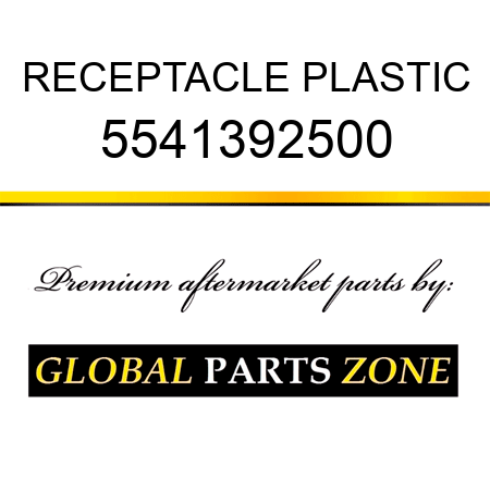 RECEPTACLE PLASTIC 5541392500