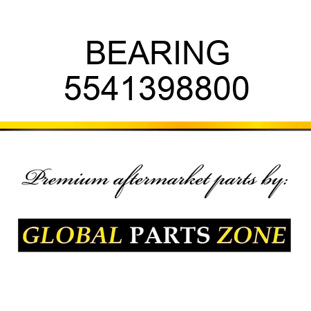 BEARING 5541398800