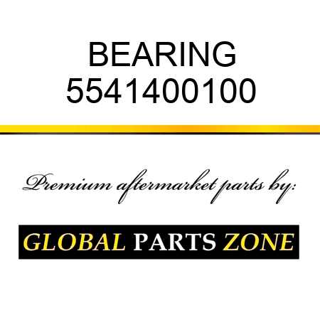 BEARING 5541400100