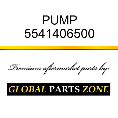PUMP 5541406500