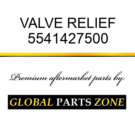 VALVE, RELIEF 5541427500