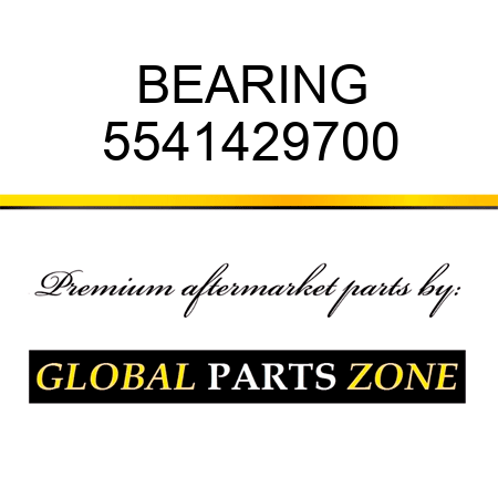 BEARING 5541429700