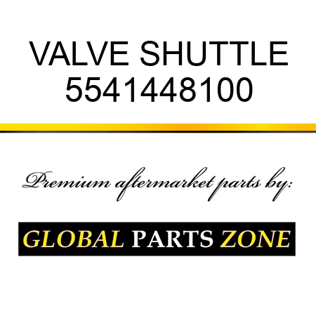 VALVE, SHUTTLE 5541448100