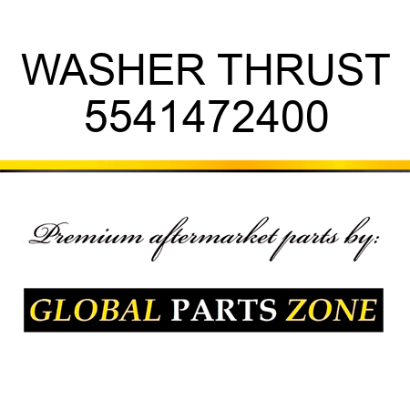 WASHER, THRUST 5541472400