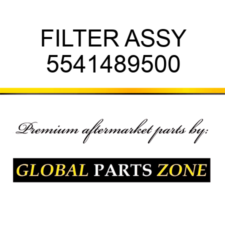 FILTER ASSY 5541489500