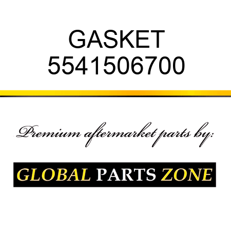 GASKET 5541506700