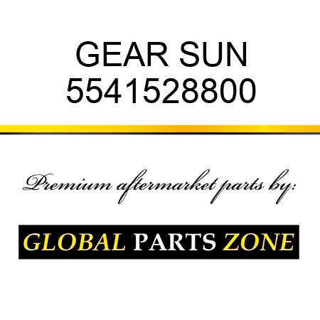 GEAR, SUN 5541528800