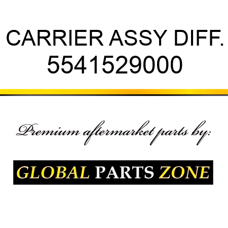 CARRIER ASSY, DIFF. 5541529000