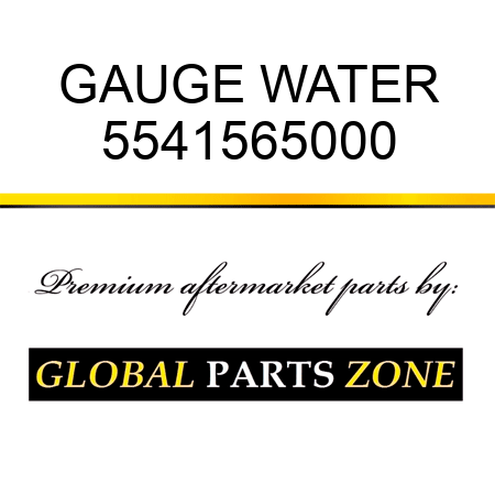 GAUGE, WATER 5541565000