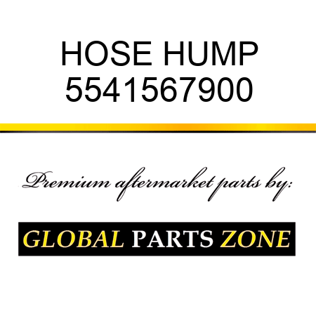 HOSE, HUMP 5541567900