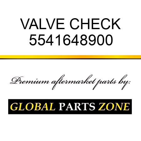 VALVE, CHECK 5541648900