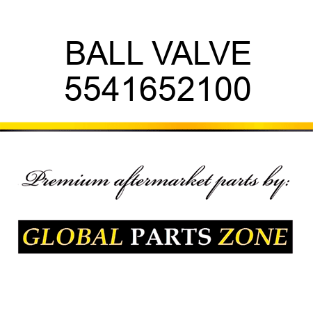 BALL VALVE 5541652100