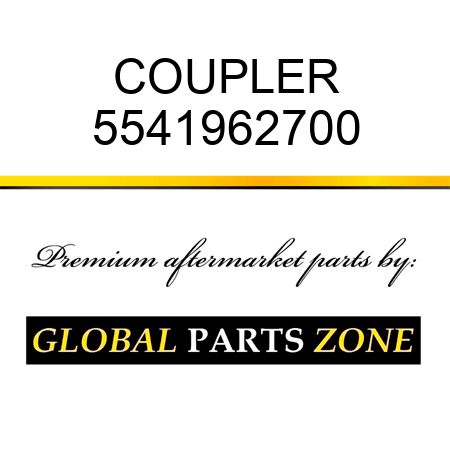 COUPLER 5541962700