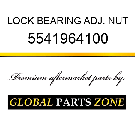 LOCK, BEARING ADJ. NUT 5541964100