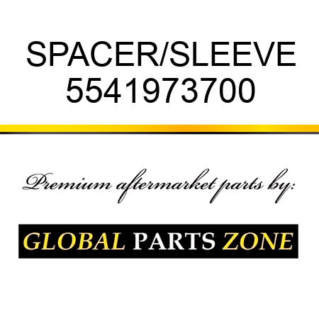 SPACER/SLEEVE 5541973700