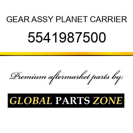 GEAR ASSY, PLANET CARRIER 5541987500