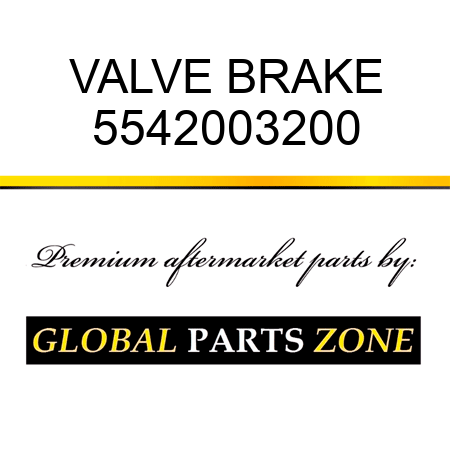 VALVE, BRAKE 5542003200